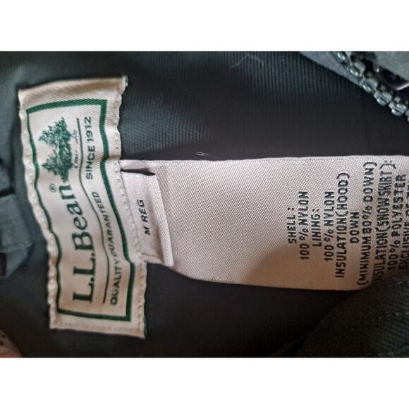 L.L.Bean VTG Men's Green Gore Tex Maine Warden's Parka Coat Winter Jacket Size M - Picture 3 of 6